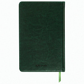 Ежедневник А5 недатированный Brauberg Imperial, под кожу, 160 л, темно-зеленый, 111855 Ежедневник А5 недатированный Brauberg Imperial, под кожу, 160 л, темно-зеленый, 111855