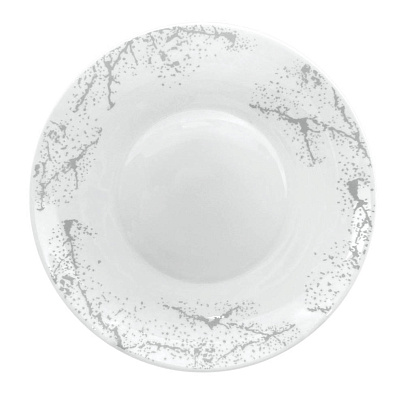  Тарелка десертная Marbella silver d20см 195L, 914 