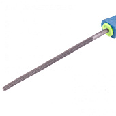  Напильник, 150 мм, круглый, двухкомпонентная рукоятка, №2// Сибртех 