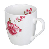  Кружка 250мл, фарфор, "Пионы", микс 806-145 