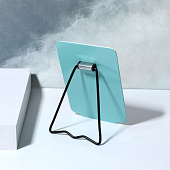  Зеркало настольное QF, прямоугольное, 10х14 см, металл 10513403 