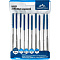  Набор алмазных надфилей Vertextools, 10 шт, F140 