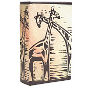 Сейф-книга Наскальные рисунки. Жирафы, 17х11х5 см, дерево кожзам, 7570554 Сейф-книга Наскальные рисунки. Жирафы, 17х11х5 см, дерево кожзам, 7570554