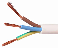 Провод ПВС 3х0.75 (бухта 50м) Провод ПВС 3х0.75 (бухта 50м)