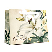  Пакет подарочный горизонтальный  "Beautiful", 23 х 18 х 10 см   10795232 