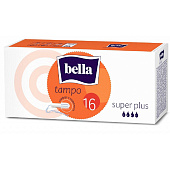 Тампоны Bella Супер плюс премиум комфорт 16шт Арт.BE-032-SP16-007