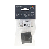 Накладка фиксатор Code Deco Slim WC-3016-BLM, черный матовый