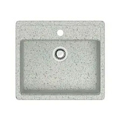 Мойка кварцевая прямоугольная св.серая матовая 570x505х200 9/Q10 Agata