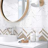  Плитка  20х60 Tokio TWU11TOK014 Белый /УралКерамика (1,8м2) 