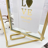 Фоторамка «Crown», gold, металл (10х15 см) Фоторамка «Crown», gold, металл (10х15 см)