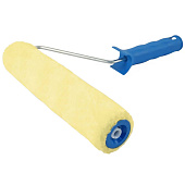 Валик Евро 240х40мм, в сборе, полиэстер, жёлтый ворс, ворс 18мм, АКОР Валик Евро 240х40мм, в сборе, полиэстер, жёлтый ворс, ворс 18мм, АКОР