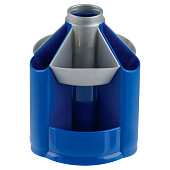  Органайзер Mini Desk без наполнения серый металлик/ темно-синий ОР90 674786 