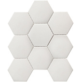 Мозаика 29,5х25,6 Hexagon big White Antislip Белый арт. JFQ51011 /Starmosaic Мозаика 29,5х25,6 Hexagon big White Antislip Белый арт. JFQ51011 /Starmosaic