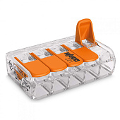  Клемма универс. компактная 5-ти проводная 221-415 (6 шт.) 