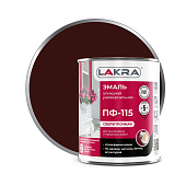  Эмаль ПФ-115 Шоколадно-коричневый Лакра 1 кг 