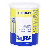  Эмаль акриловая д/радиаторов AURA  Luxpro Thermo 0,9л 