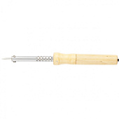 Паяльник с ручкой из дерева, 30 Вт, 220 В/Sparta Паяльник с ручкой из дерева, 30 Вт, 220 В/Sparta