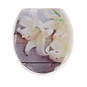 Сиденье для унитаза Лилии 105022 Delphinium Сиденье для унитаза Лилии 105022 Delphinium