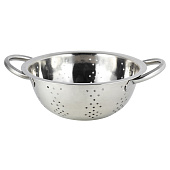 Дуршлаг 18см с двумя ручками из нержавеющей стали 4328 Дуршлаг 18см с двумя ручками из нержавеющей стали 4328