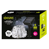  Садовая гирлянда-нить 100LED белый холодный SLR-G03-100W /ФАZA 