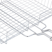  Решетка гриль GRILLBOOM хром, 23х29х6см 104-028 