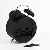 Будильник настольный Классика d=9.8 см черный 3011308 Будильник настольный Классика d=9.8 см черный 3011308