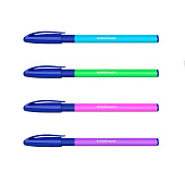 Набор ручек шариковых 4 шт. ErichKrause U-109 Neon Stick&Grip, узел 1.0 мм, грип, черн син 9521498 Набор ручек шариковых 4 шт. ErichKrause U-109 Neon Stick&Grip, узел 1.0 мм, грип, черн син 9521498