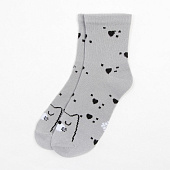 Детские носки Kaftan Кошка, р. 14-16, серый, 4531856 Детские носки Kaftan Кошка, р. 14-16, серый, 4531856