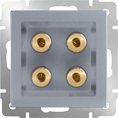 Розетка акк. серебряный WERKEL/W1185006 Розетка акк. серебряный WERKEL/W1185006