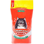 Наполнитель Сибирская Кошка экстра впитывающий 7 л