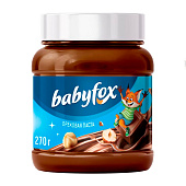  Паста BabyFox шоколадно- ореховая, 270 г 