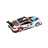 Машина металлическая ТМ Автопанорама 1:44 BMW M4 17,5х12см Цвет: белый, JB1251210