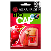 Ароматизатор подвесной бутылочка с деревянной крышкой AURA FRESH BIO CAP 6мл Cherry Ароматизатор подвесной бутылочка с деревянной крышкой AURA FRESH BIO CAP 6мл Cherry