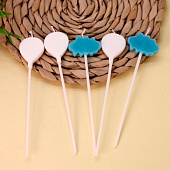 Набор свечей "Шары и облака", 5 в 1 Набор свечей "Шары и облака", 5 в 1