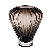 Ваза стеклянная "GREY GLASS" 17х20см 390-0076 Ваза стеклянная "GREY GLASS" 17х20см 390-0076