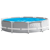 Бассейн каркасный INTEX Prism Frame 26700NP, 305?76 см, от 6 лет, круглый