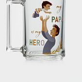  Кружка Luminarc «Фитнес. Папа», 320 мл, стекло 10340043 