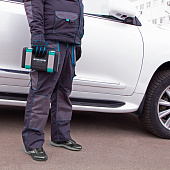 Набор инструментов, 57 предм., 1/4", CrV, пластиковый кейс Stels 14101