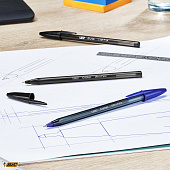 Ручка шариковая BIC Cristal Exact, синяя, узел 0,7 мм, линия 0,28 мм, 992605