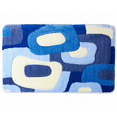  Набор ковриков для ванны и туалета 60х100 и 60х50 DELUXE синий DLX 29 Bombini 