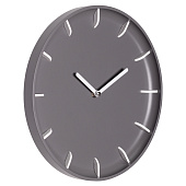 Часы настенные из дерева с открытой стрелкой серый+белый d=28 см Классика Часы настенные из дерева с открытой стрелкой серый+белый d=28 см Классика