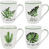  Кружка "Флора" 350мл фарфор 806-344 