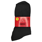 Набор мужских носков Пилот М-02/5, чёрный, р. 25 Набор мужских носков Пилот М-02/5, чёрный, р. 25