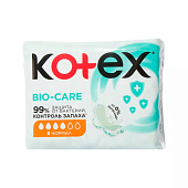 Гигиенические прокладки Kotex BIO-CARE Нормал 8шт Гигиенические прокладки Kotex BIO-CARE Нормал 8шт
