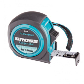 Рулетка 3мх19мм, обрезиненный корпус, Gross Komfortabel Рулетка 3мх19мм, обрезиненный корпус, Gross Komfortabel