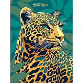 Блокнот Gatto Rosso Дикие кошки, в клетку, 128л, Леопард, Б128-6478 Блокнот Gatto Rosso Дикие кошки, в клетку, 128л, Леопард, Б128-6478