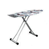  Доска гладильная Лиана ,серая, розетка, 213710 