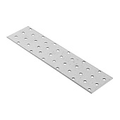 Пластина соединительная 40х360х2,0мм цинк Пластина соединительная 40х360х2,0мм цинк