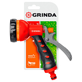 Поливочный пистолет GRINDA , 7 режимов, курок сзади, T-7 C3508 Поливочный пистолет GRINDA , 7 режимов, курок сзади, T-7 C3508