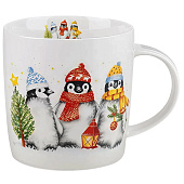 Кружка Dobro, Esprado пингвины, 340 мл, фарфор DBRL34PE302H Кружка Dobro, Esprado пингвины, 340 мл, фарфор DBRL34PE302H